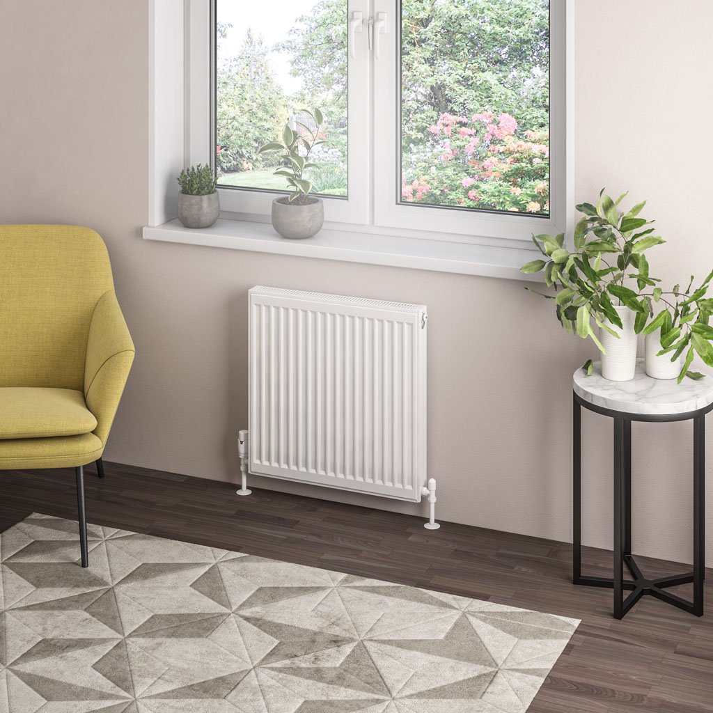 Eastbrook Type 21 paneelradiator 60x60cm 1011W wit glans