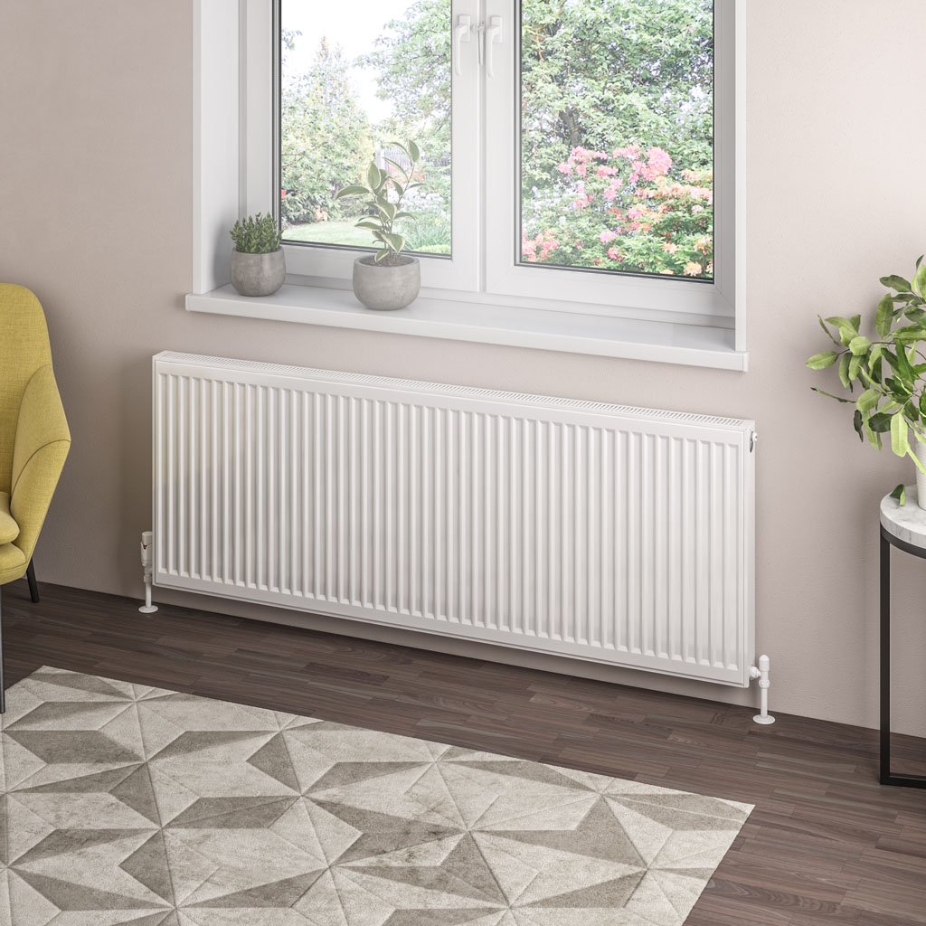 Eastbrook Type 21 paneelradiator 160x60cm 2697W wit glans