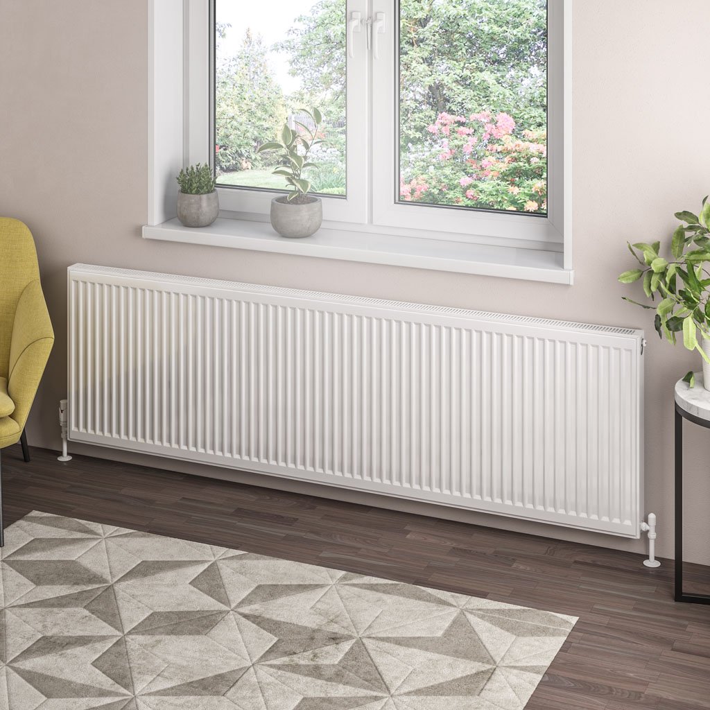 Eastbrook Type 21 paneelradiator 200x60cm 3371W wit glans