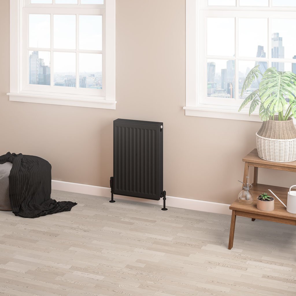 Eastbrook Type 22 paneelradiator 40x60cm 829W zwart mat