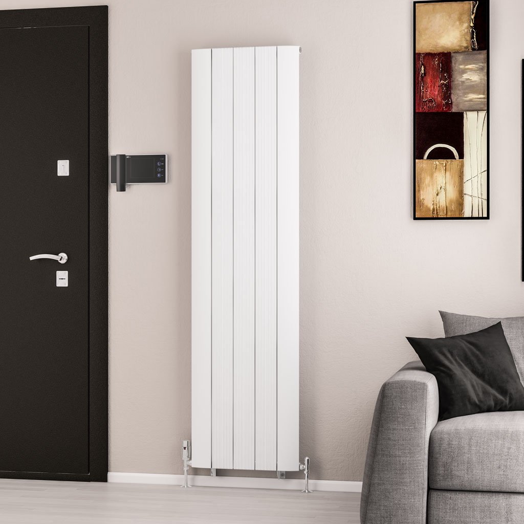 Eastbrook Trent paneelradiator 47x180cm 1271W wit mat