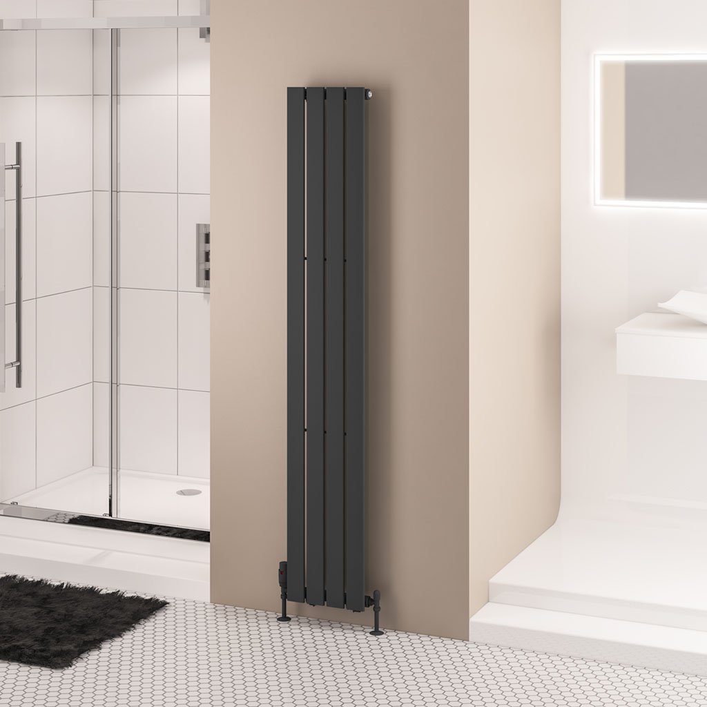 Eastbrook Warrington paneelradiator type 10 30x180cm 705W antraciet