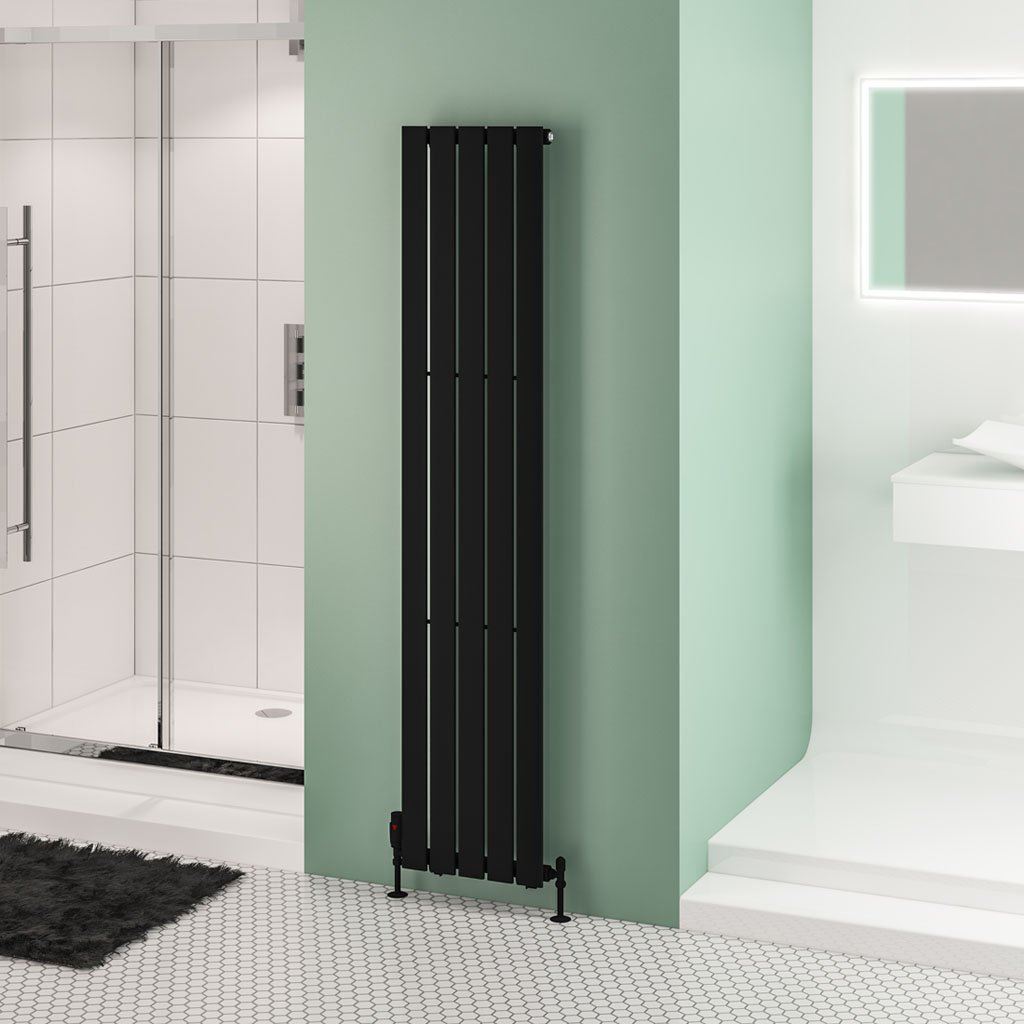 Eastbrook Warrington paneelradiator type 10 38x180cm 882W zwart mat