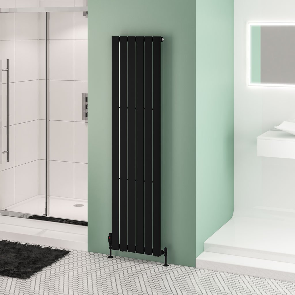 Eastbrook Warrington paneelradiator type 10 45x180cm 1059W zwart mat
