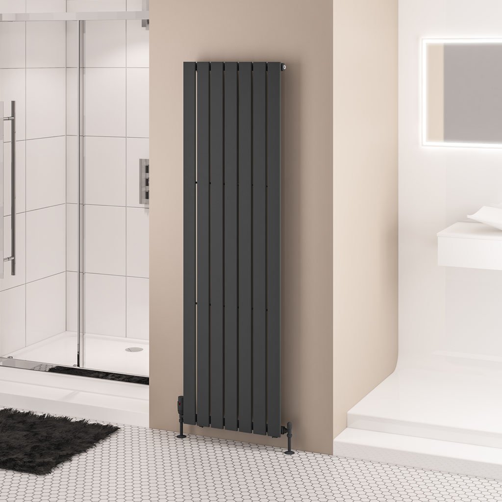 Eastbrook Warrington paneelradiator type 10 50x180cm 1234W antraciet