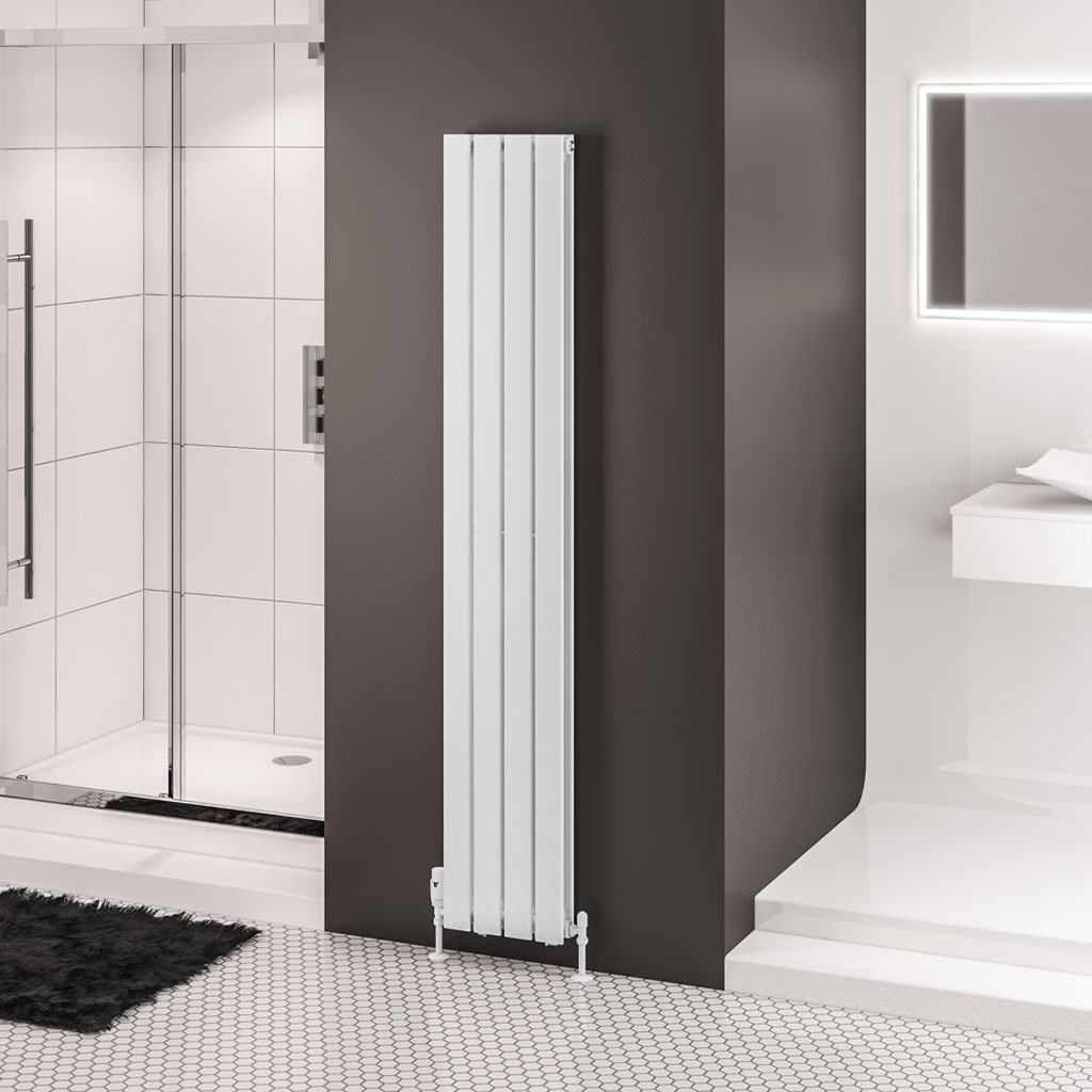 Eastbrook Warrington paneelradiator type 20 30x180cm 1367W wit glans