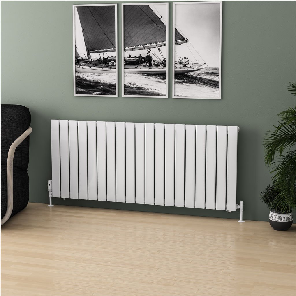 Eastbrook Warrington paneelradiator type 10 145x60cm 1257W wit glans