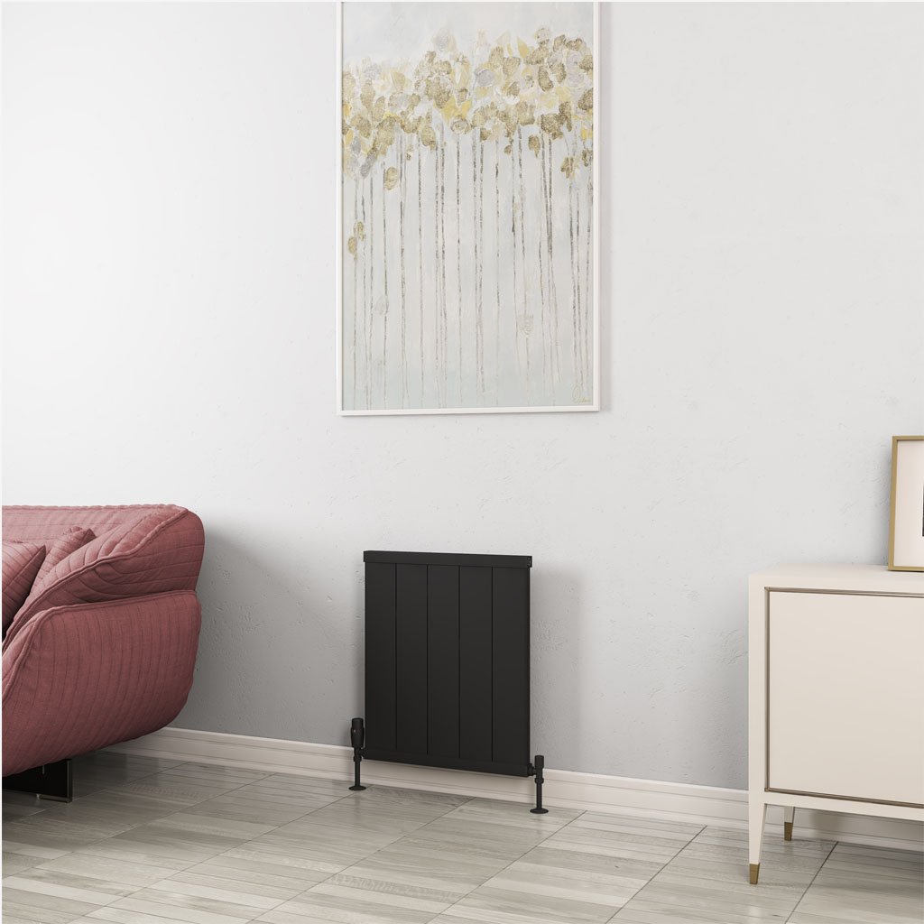 Eastbrook Kingswood paneelradiator 50x60cm 532W zwart mat