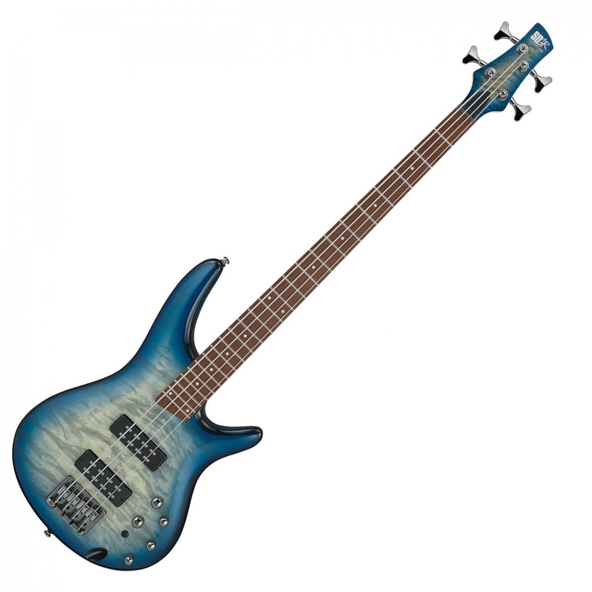 Ibanez SR400EQM Stained Cosmic Blue Starburst