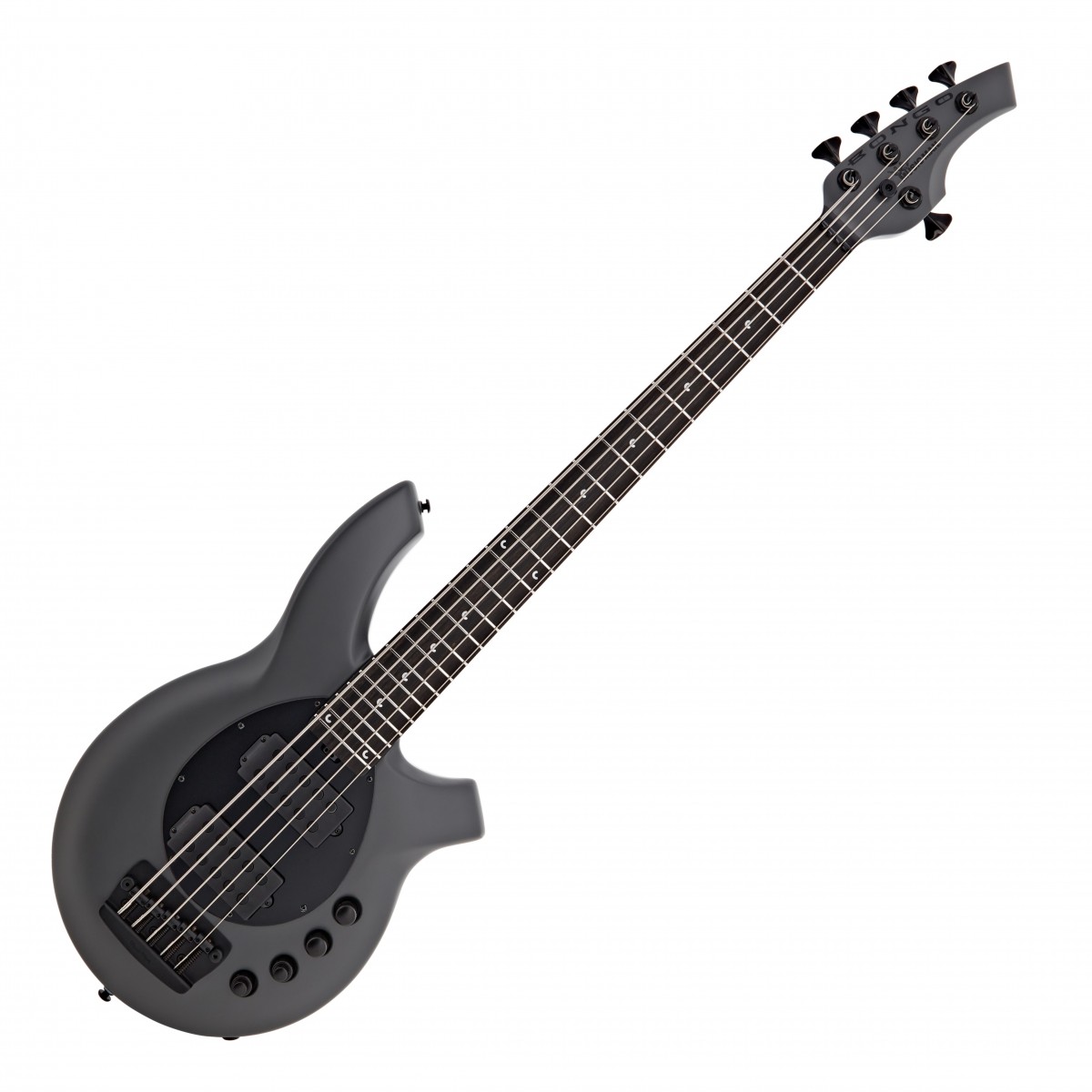 Music Man Bongo HH 5 String Titan Gray