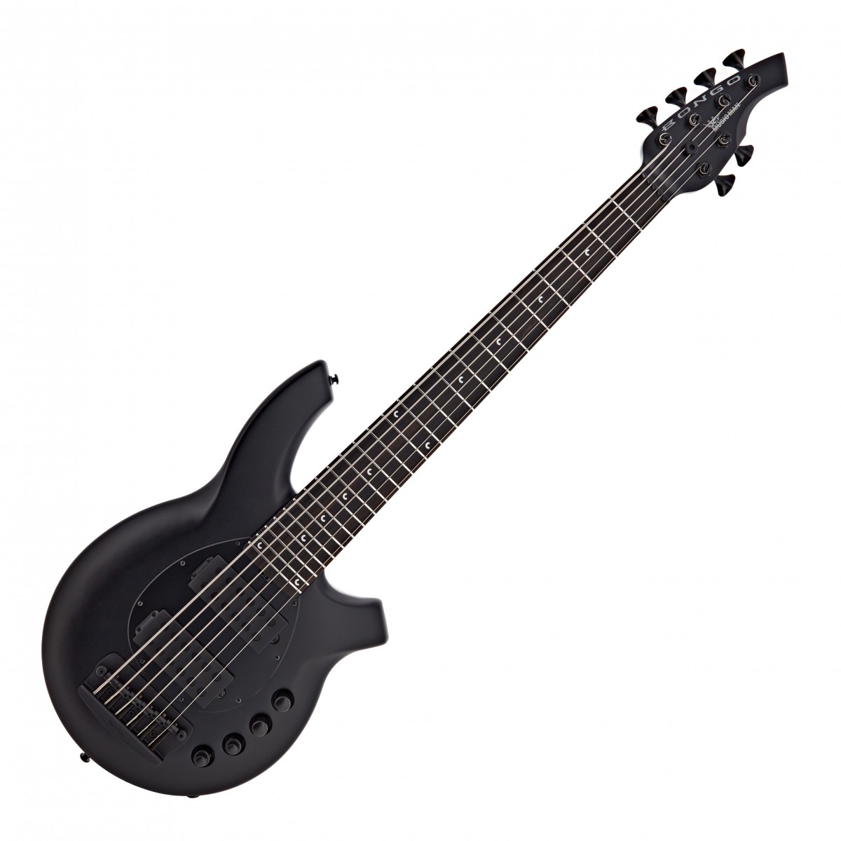 Music Man Bongo HH 6 String Stealth Black