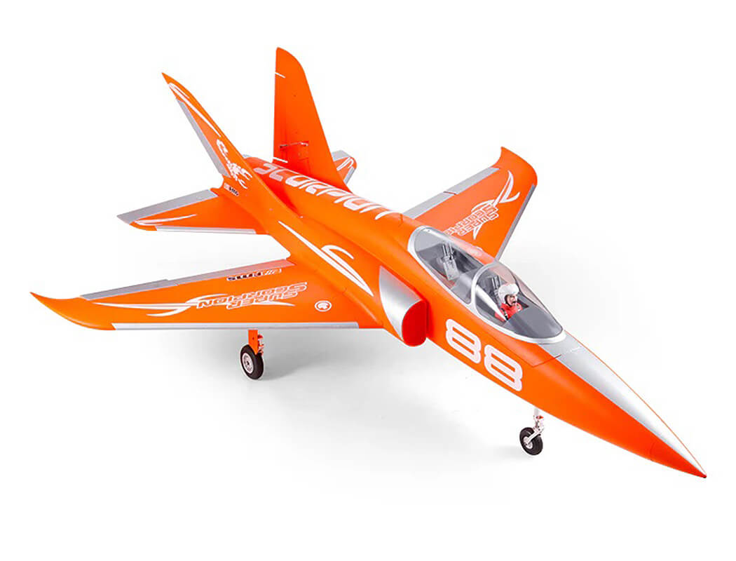 FMS 90mm EDF Super Scorpion V2 6S Jet PNP - Oranje