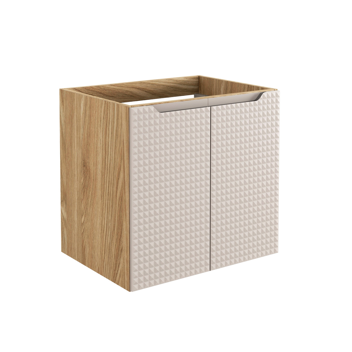 Comad Luxor Beige onderkast met 2 deuren 60cm beige