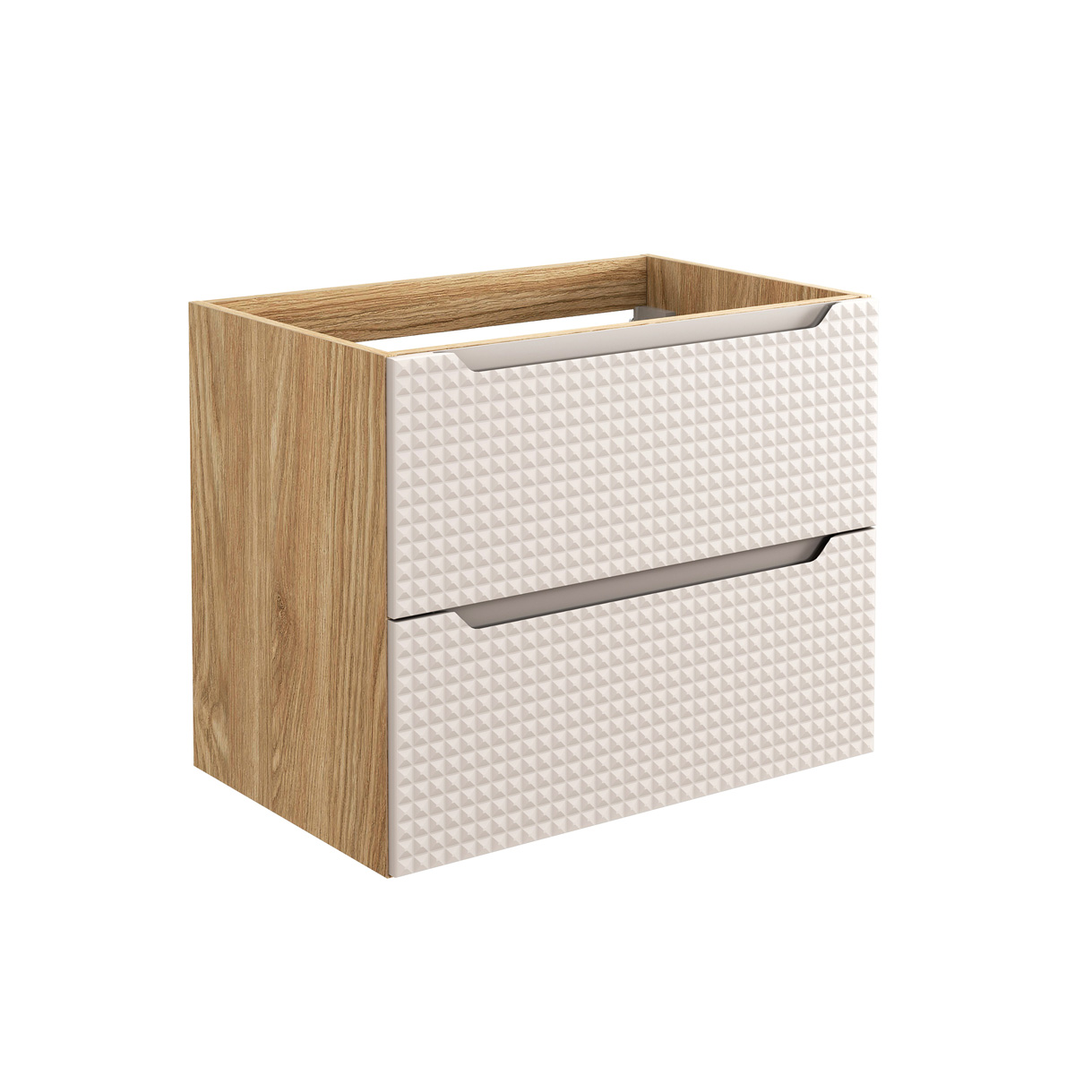 Comad Luxor Beige onderkast met 2 lades 70cm beige