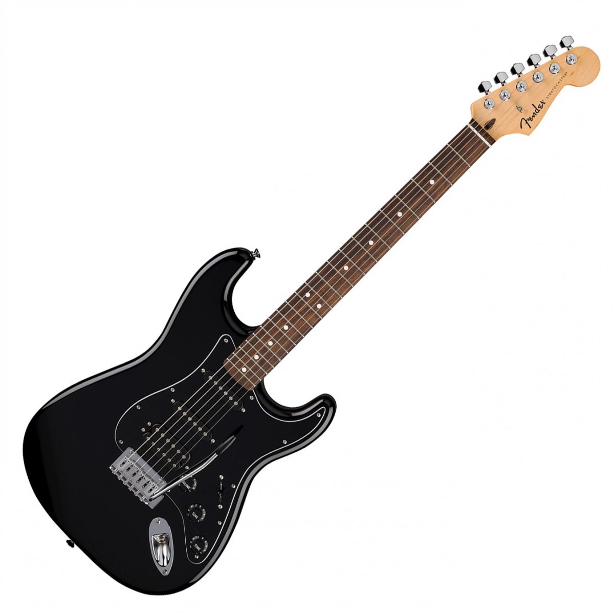 Fender Standard Stratocaster HSS Zwart