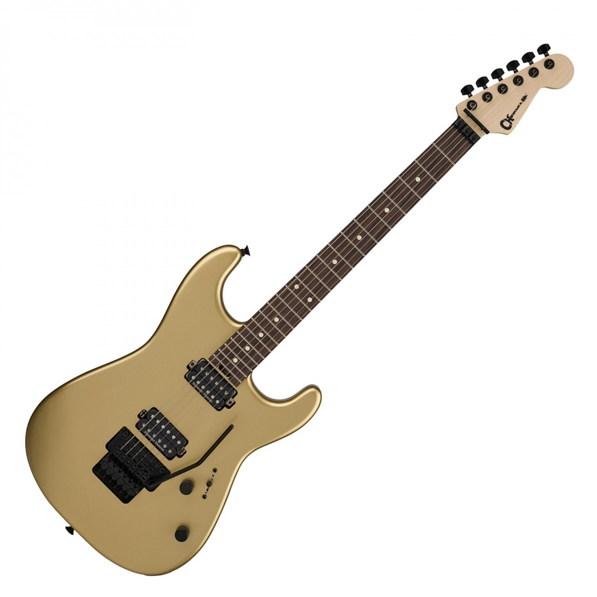 Charvel Pro-Mod San Dimas Style 1 HH FR RW Pharaohs Gold