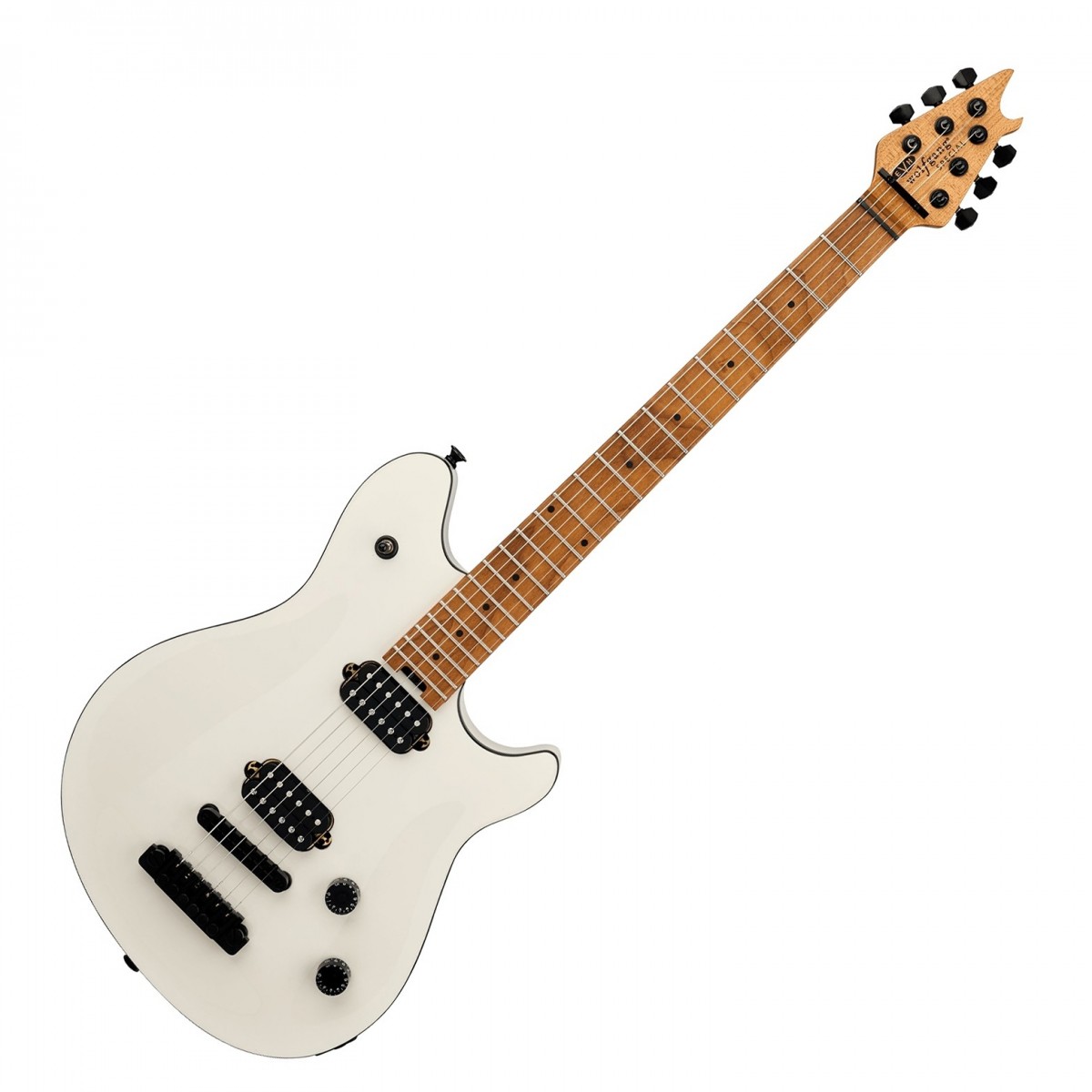 EVH Wolfgang Special TOM Baked Maple Fingerboard Husk White