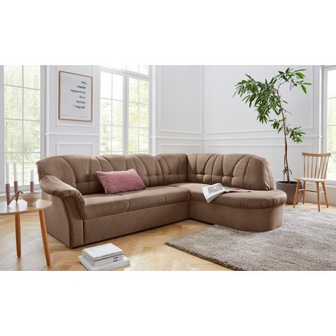 DOMO collection Hoekbank Pegnitz optioneel met slaapfunctie
