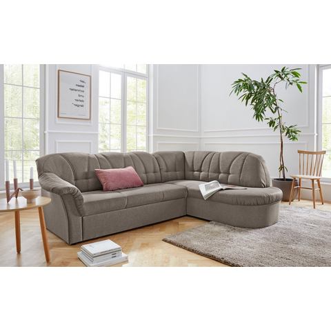 DOMO collection Hoekbank Pegnitz optioneel met slaapfunctie