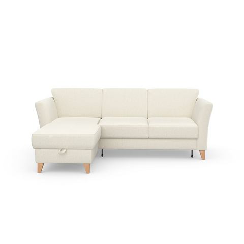 Sit&more Hoekbank Visby Naar keuze met slaapfunctie en bedkist, vrij plaatsbaar