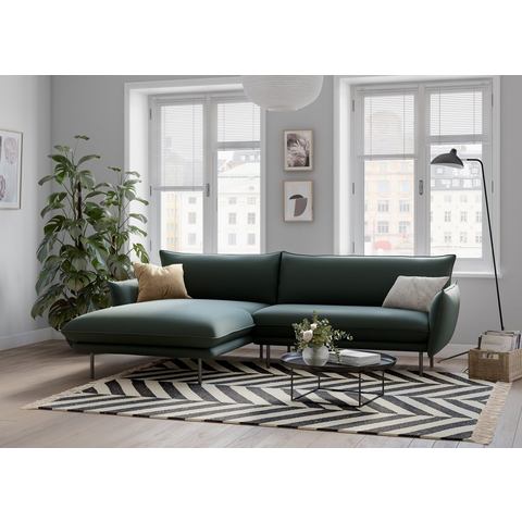 Andas Hoekbank Stine Bijzonder design door kussen-look en opstaande naad, by Morten Georgsen