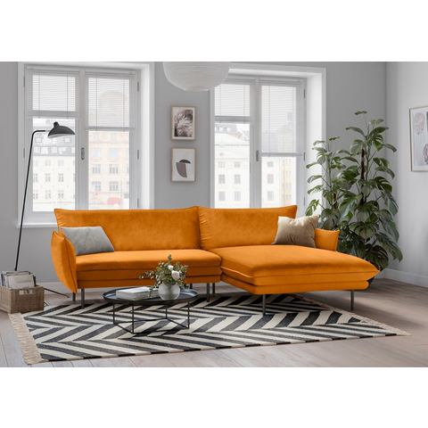 Andas Hoekbank Stine Bijzonder design door kussen-look en opstaande naad, by Morten Georgsen