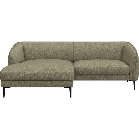 FLEXLUX Hoekbank Belle designbank, L-vorm, BxD 218x149 cm Scandinavisch design, in hoogwaardige afwerking, BxD 218x149 cm