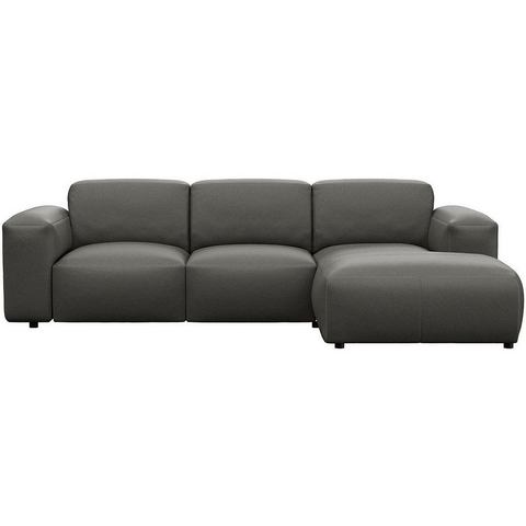 FLEXLUX Hoekbank Lucera Chaise longue rechts of links, L-vorm, comfortabel