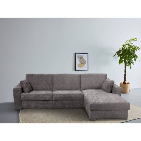 Home affaire Hoekbank Roma L Matras hoogte 14 cm, ligmaat ca 163x198 cm, L-vorm