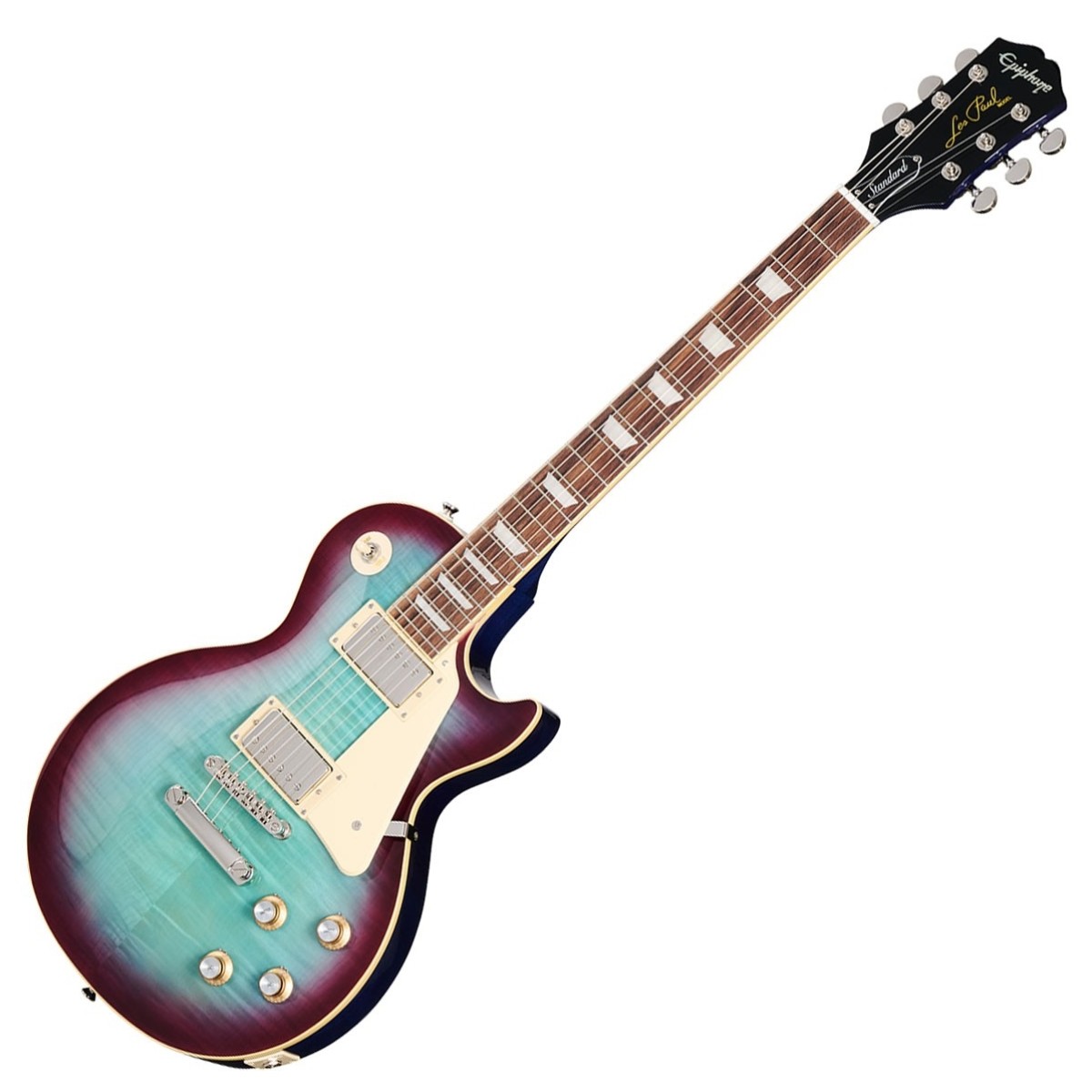 Epiphone Les Paul Standard 60s Figured Inspired by Gibson Blueberry Burst