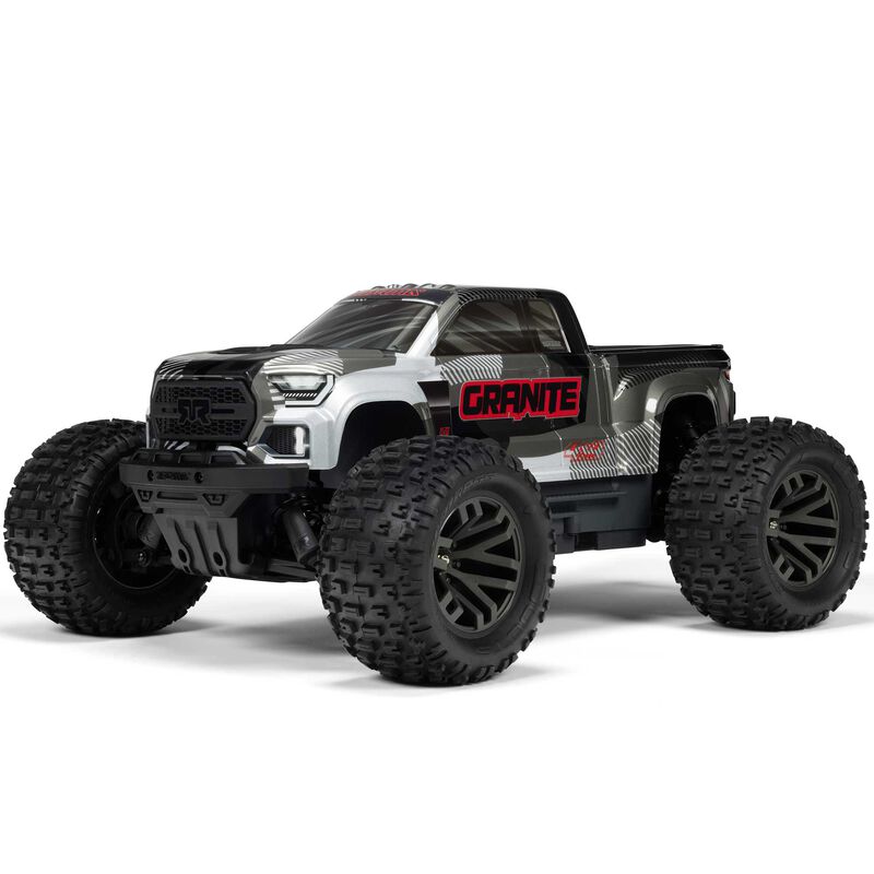 Arrma RC Arrma 1/10 Granite 223S DSC 4x4 brushless truck RTR - Gun Metal