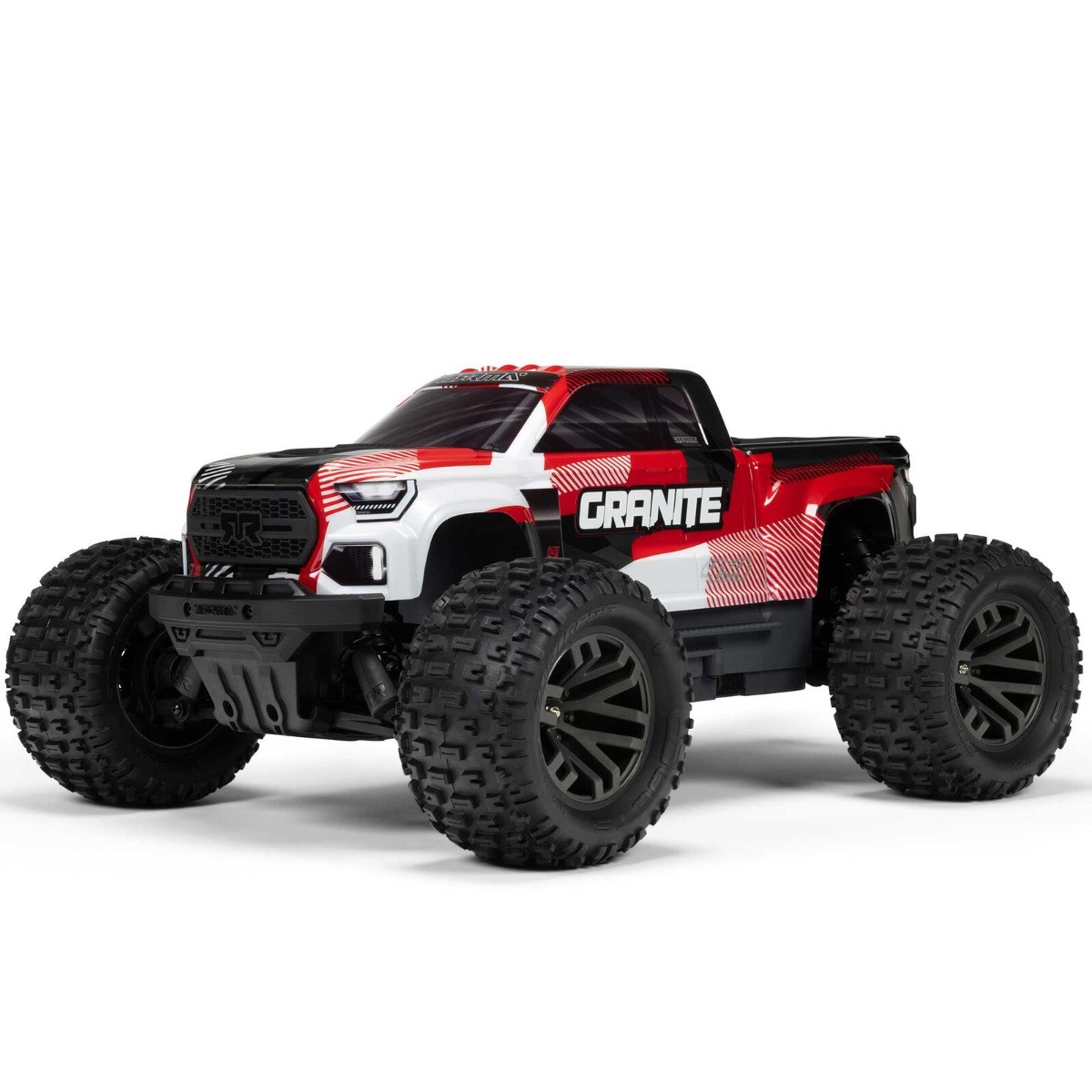 Arrma RC Arrma 1/10 Granite 223S DSC 4x4 brushless truck RTR - Rood