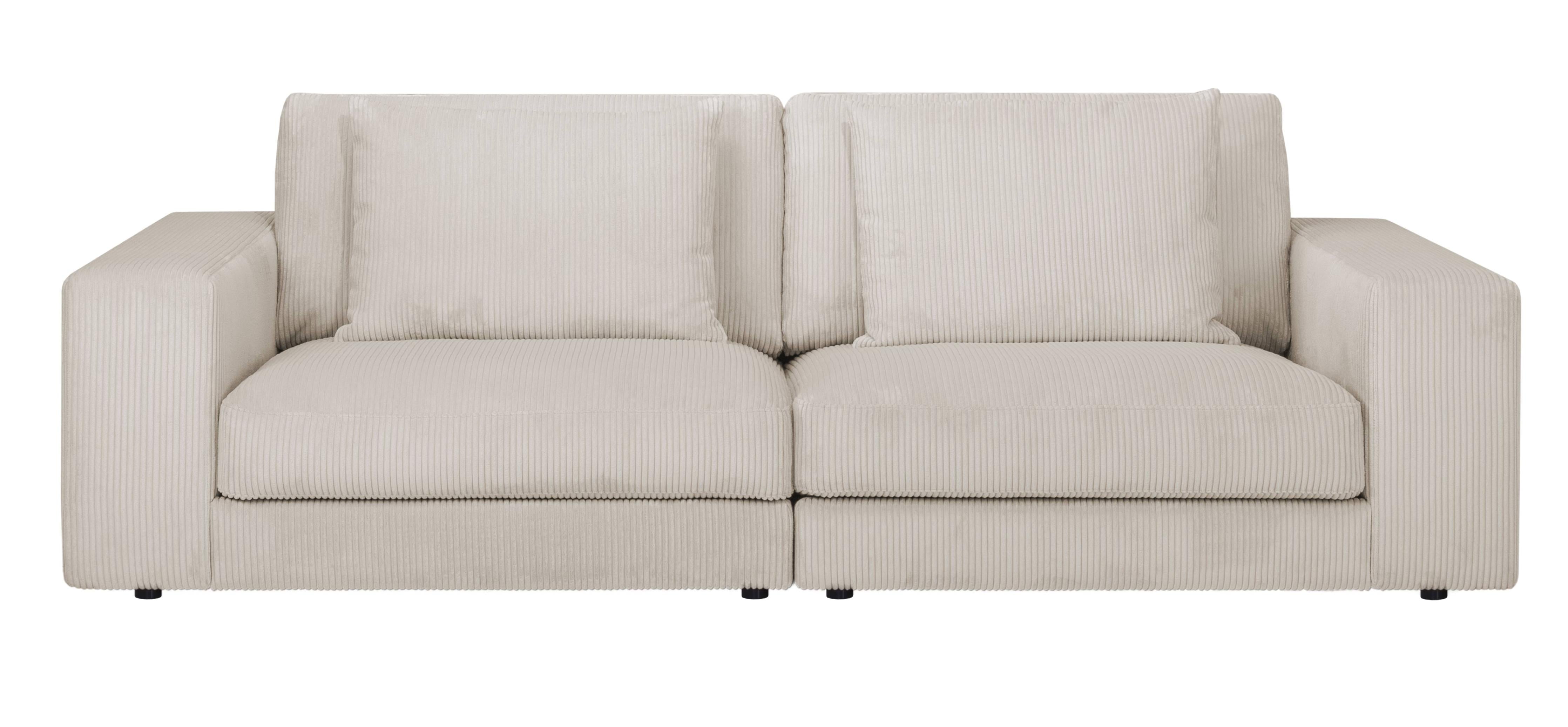 NADUVI Collection 3-zitsbank Kayuma ribstof | 
