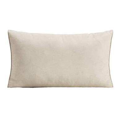 Leen Bakker Loungekussen Brest rug/zij - zand - 73x43 cm