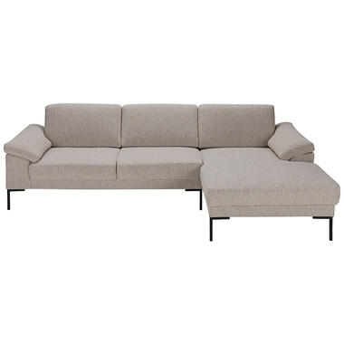 Leen Bakker Bank Tom met chaise longue rechts - Java - beige