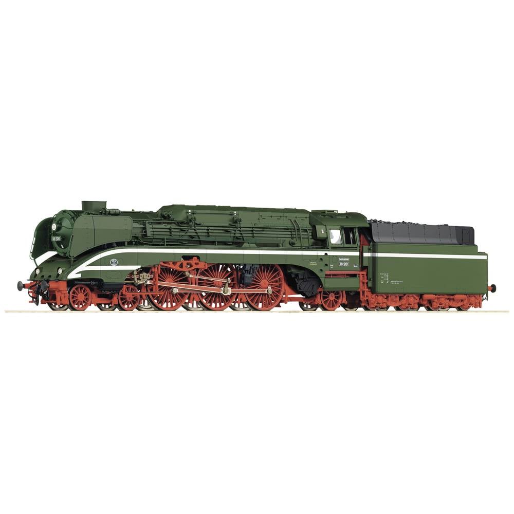 Roco 7110006 H0 snelrijstoomlocomotief 18 201 met kolenverbranding van de DR