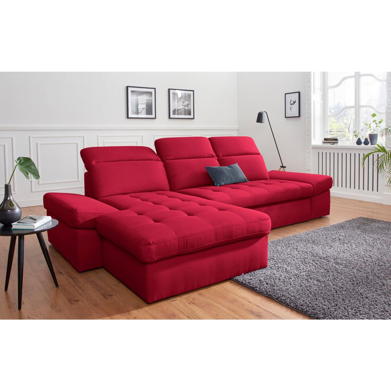 Sit&more Hoekbank Stardust naar keuze met slaapfunctie en bedkist