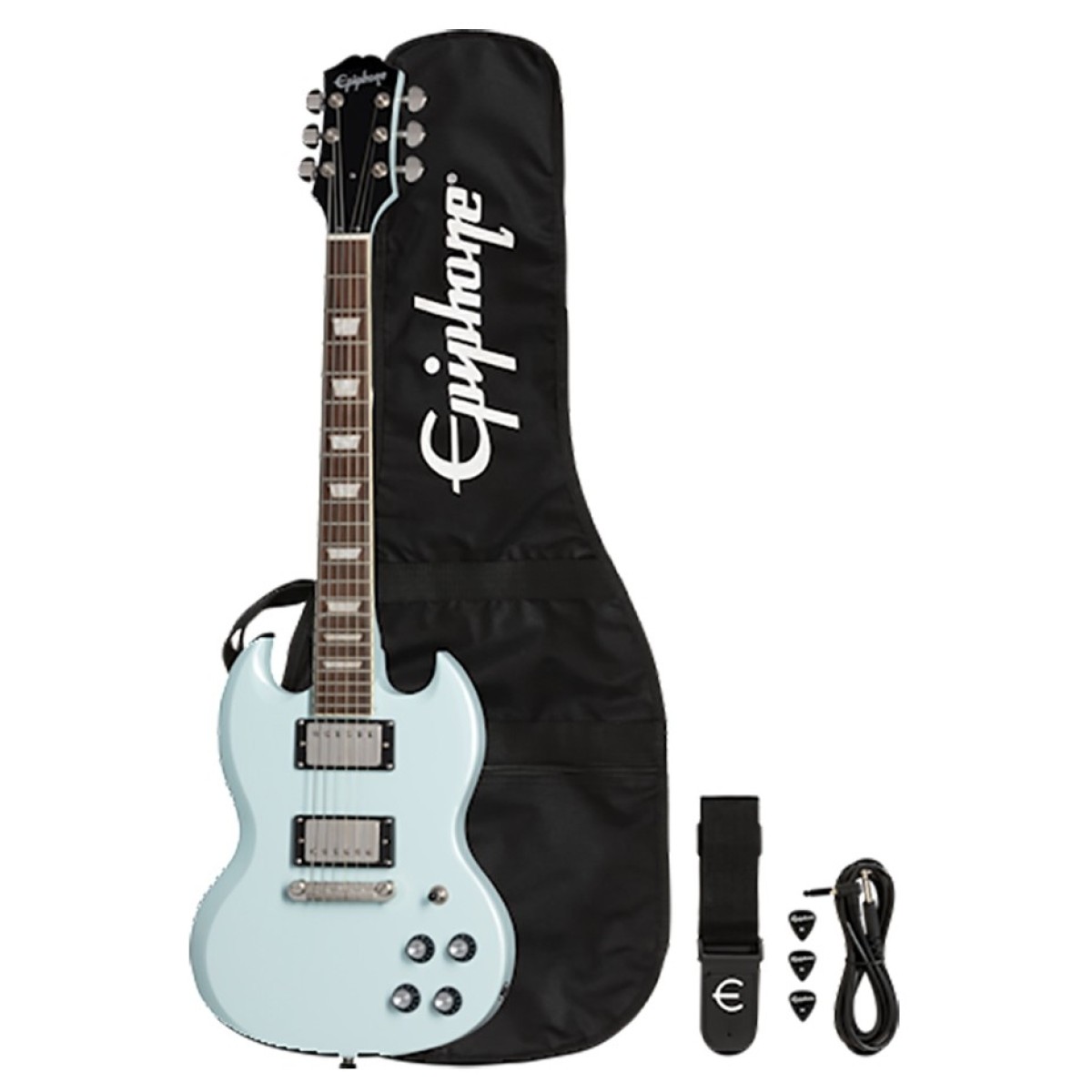 Epiphone Power Players SG Pack Ice Blue