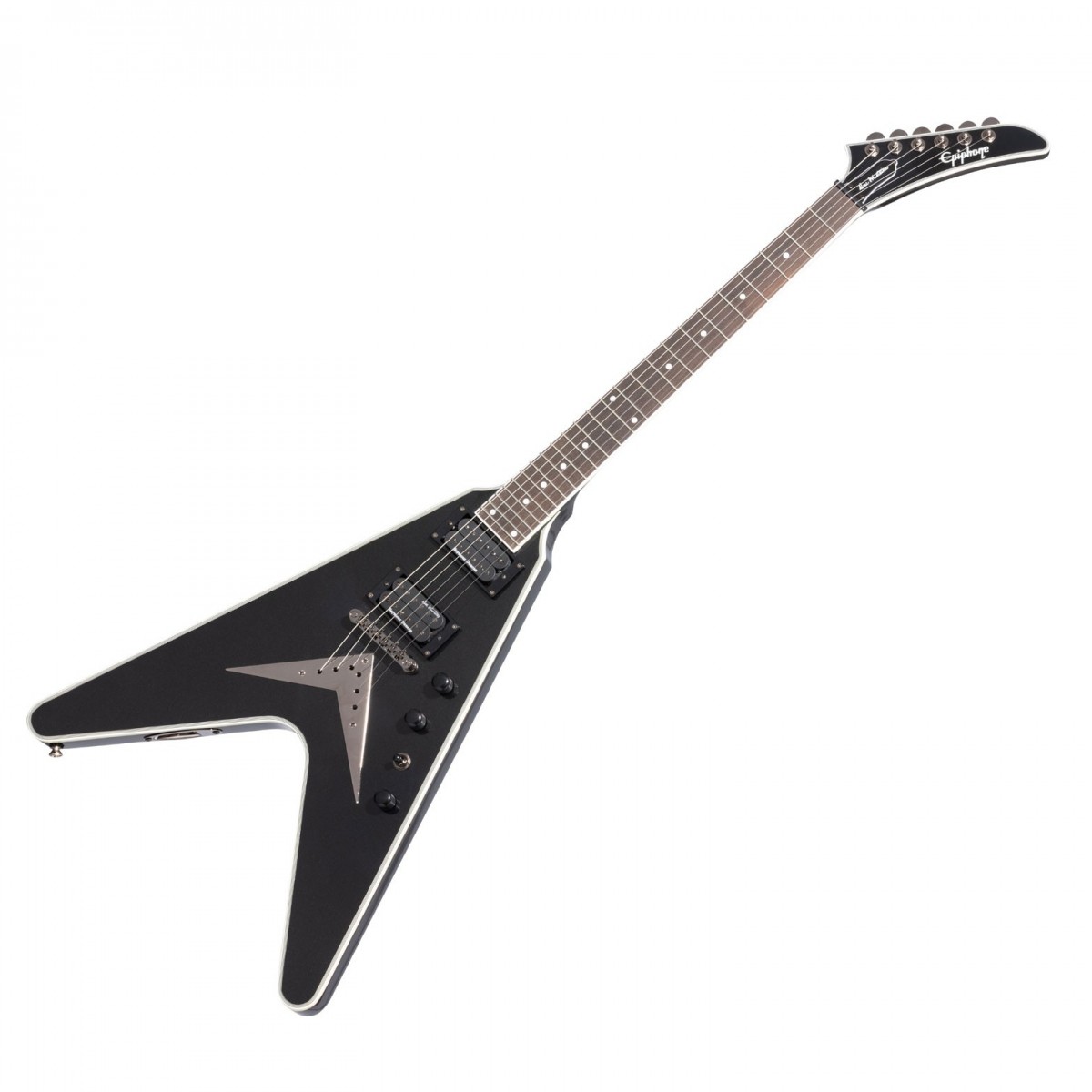 Epiphone Dave Mustaine Flying V Custom Black Metallic