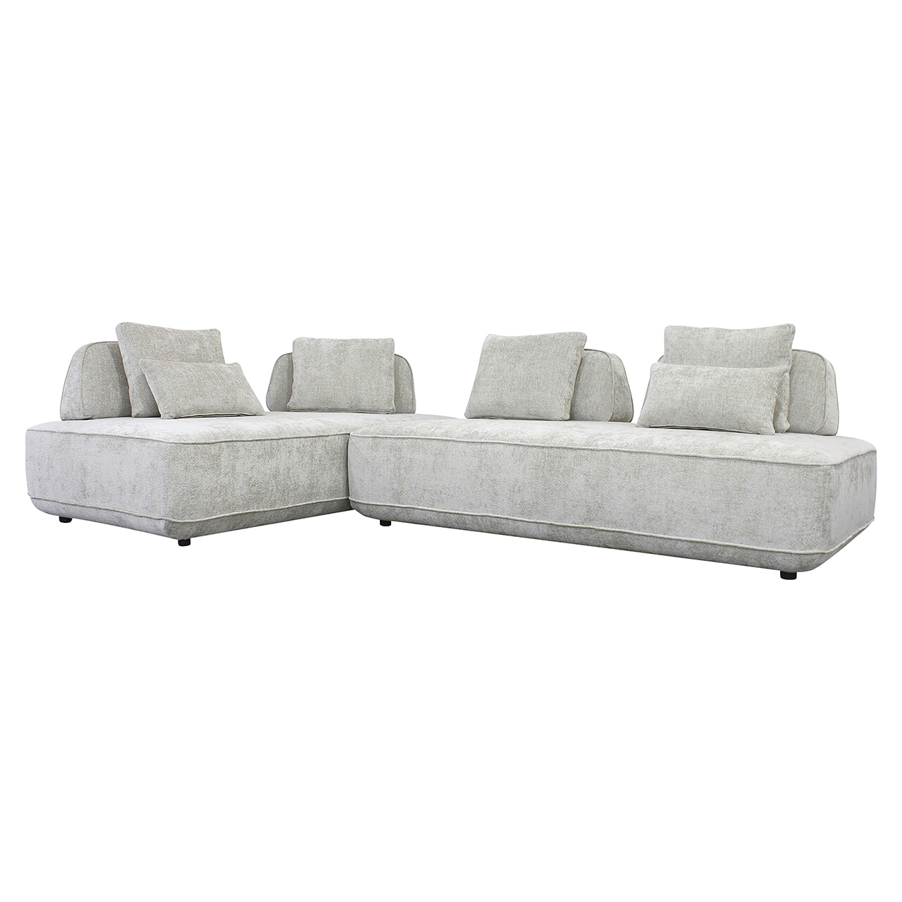 Richmond Interiors Richmond Bank Tudor met verwijderbare rugleuning - Cream unicorn