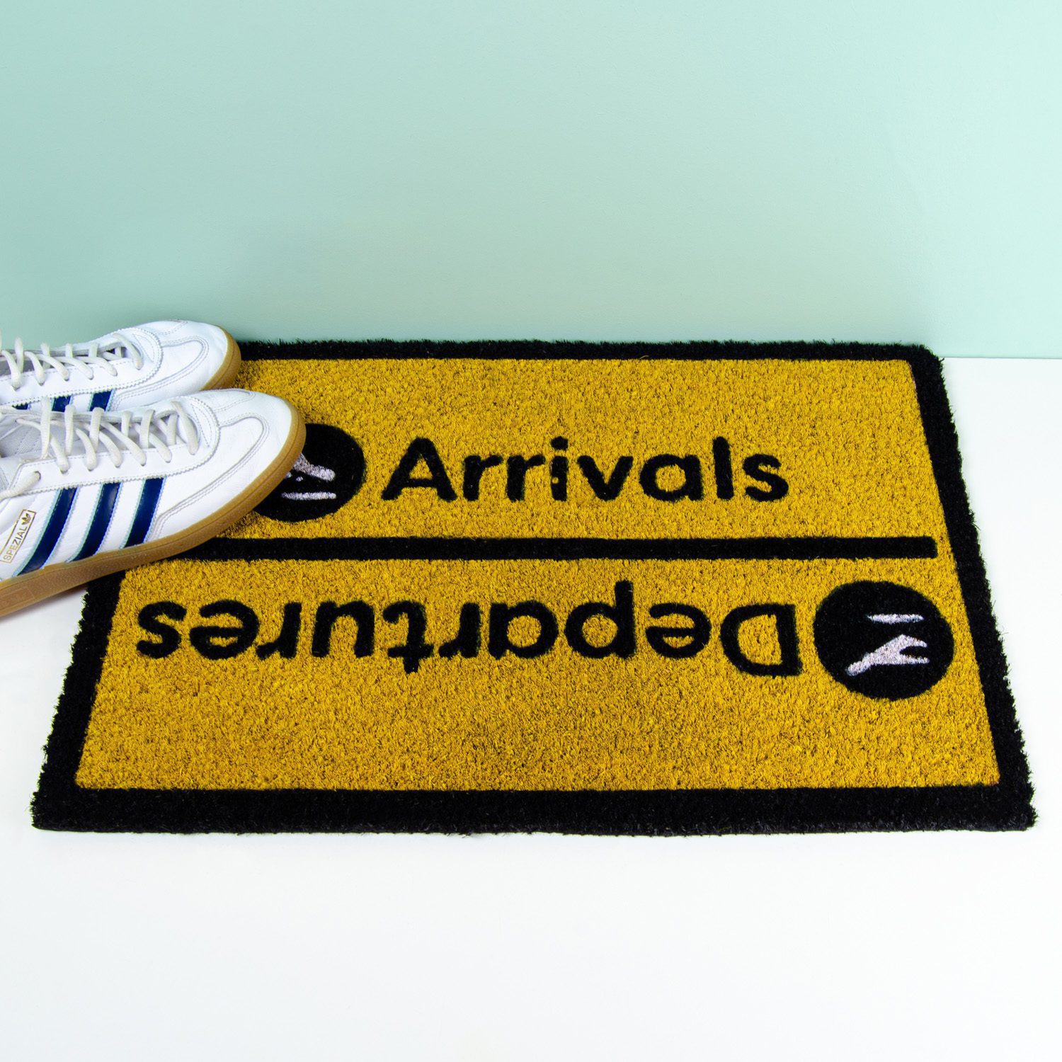 Out Of The Blue Arrivals Departures Deurmat