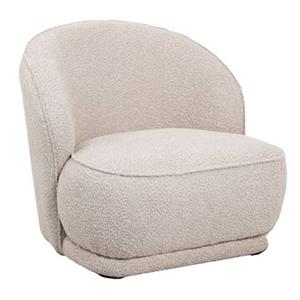 Vtw Living Fauteuil in stof - Bouclé Zand - Beige - 78 x 81 x 74 cm