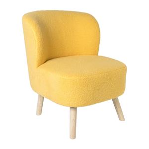 Xenos Fauteuil Sita - geel - 69x56x66 cm