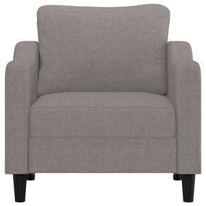 vidaXL Fauteuil 60 cm stof taupe