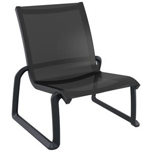 Siesta Fauteuil Pacific; 76x80x85 cm (BxDxH); zwart