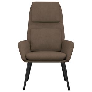 VidaXL Relaxstoel stof taupe