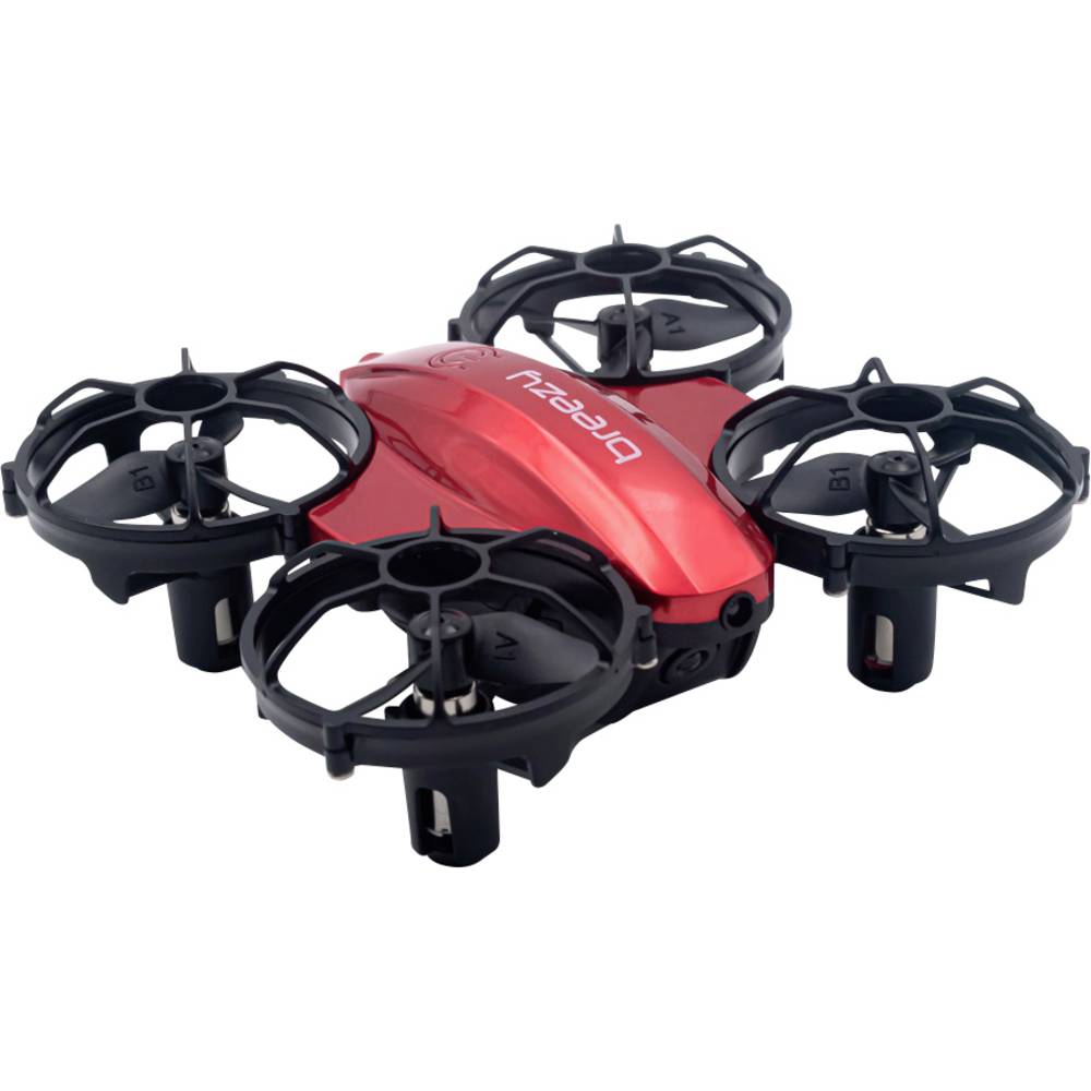 MODSTER Breezy Drone (quadrocopter) RTF Zwart, Rood