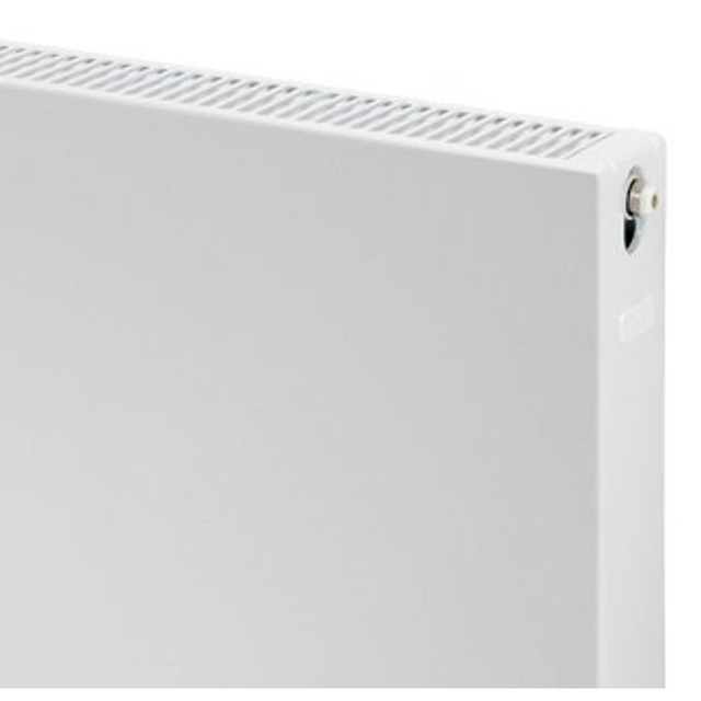 Plieger Compact flat paneelradiator compact vlakke plaat type 22 90x60cm 1266watt wit 90160222900640100
