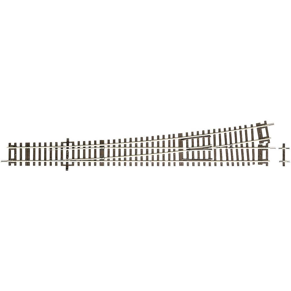 Roco H0  Line (zonder ballastbed) 42490 Gebogen wissel, Links 345 mm 1 stuk(s)
