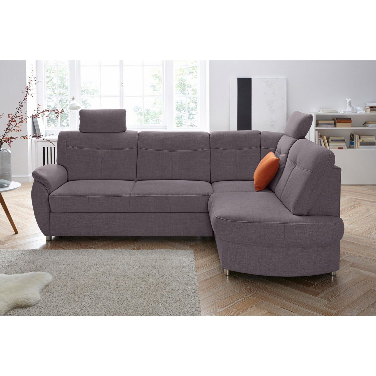 Sit&more Hoekbank Sonoma L-vorm naar keuze met slaapfunctie en bedkist